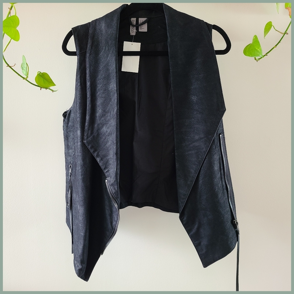 Vest / Jacket | Black | H&M | NWT